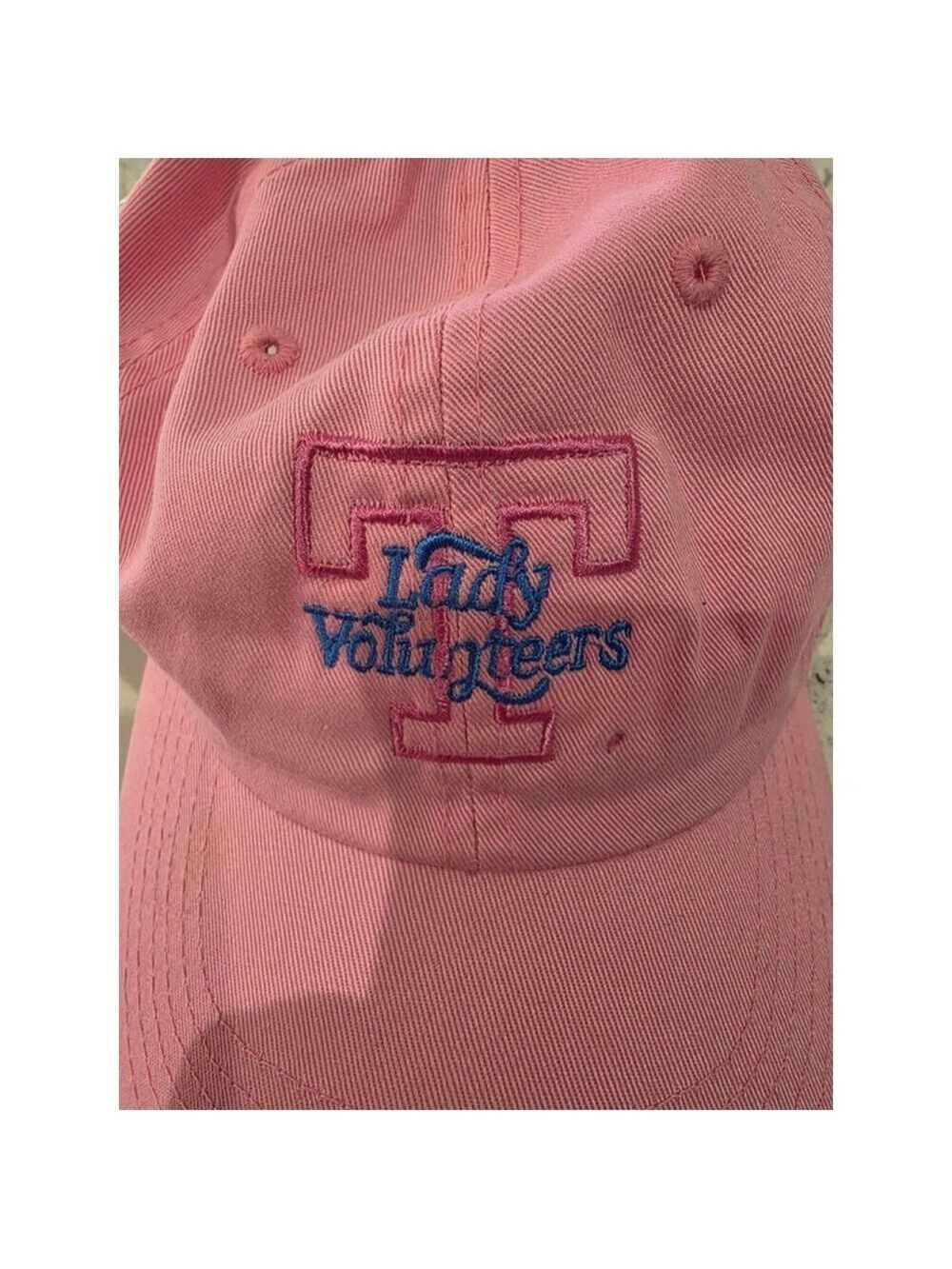 Women's autographed Pink Lady Volunteers (Vols) Baseball Cap - Picture 3 of 8